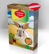 Родные корма 400 гр./ Корм для кроликов с овощами