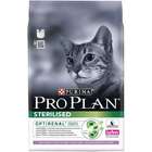 Pro Plan Sterilised 3 кг./Проплан сухой корм для поддержания здоровья стерилизованных кошек с индейкой