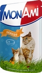 Mon Ami//Мон Ами консервы в фольге для кошек нежная телятина 100 г