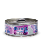 Monge Cat Natural  80 гр./Монж консервы для кошек с тунцом, курицей и говядиной