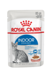 Royal Canin Indoor Sterilized 85 гр./Роял канин Корм консервированный полнорационный для взрослых кошек (в возрасте от 1 года до 7 лет), постоянно живущих в помещении, кусочки в соусе 