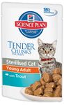 Hills Science Plan Sterilised Cat Young Adult 85 гр./Хиллс консервы для стерилизованных кошек до 6 лет