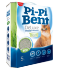 Pi-Pi-Bent Deluxe Fresh grass 5 кг./Наполнитель для кошек комкующийся
