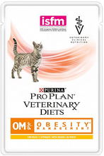 Pro Plan Veterinary Diets OM 85 гр./Проплан консервы для кошек с ожирением, курица