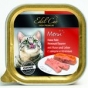 EdelKat 100 гр./Эдель Кет консервы для кошек нежный паштет заяц и печень