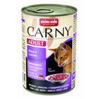 Animonda CARNY ADULT 400 гр./Анимонда Консервы для кошек  с говядиной и ягненком