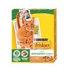 Friskies Indoor 300 гр./Фрискис сухой корм для домашних кошек с курицей, садовой травой