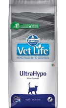 Farmina  Vet Life UltraHypo 2 кг./Фармина диетический сухой корм для кошек при неблагоприятной реакции на пищу (пищевая аллергия и/или пищевая непереносимость).