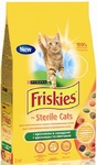 Friskies Sterilised 2 кг./Фрискис сухой корм для кастрированных котов и кошек с кроликом и овощами