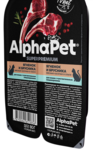 ALPHAPET SUPERPREMIUM кош конс 80 гр с чувствительным пищеварением ягненок и брусника