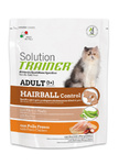 Trainer Сухой корм Solution Hairball д/взрослых кошек для выведения шерсти 300 гр.