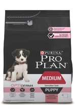 Pro Plan Puppy Sensitive 3 кг./Проплан сухой корм для щенков с чувствительным пищеварением с лососем и рисом