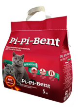 Pi-Pi-Bent 5 кг./Наполнитель комкующийся для котят