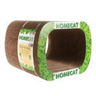 HOMECAT/ Кошачья радость 29,5х22,5х35 см когтеточка тоннель малый гофрокартон