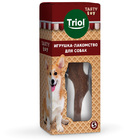 TRIOL 	/ Игрушка-лакомство TASTY TOY для собак «Вкусная косточка» S, 100мм/12141148/