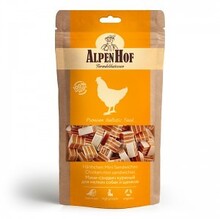 AlpenHof 50 гр./Мини-сэндвич куриный для мелких собак и щенков
