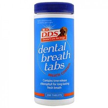 8in1 Dental Breath tabs//средство для собак для профилактики кариеса и от запаха из пасти 200 таб