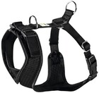 Шлейка Hunter для собак Manoa XS (35-41 см) нейлон/сетчатый текстиль черная/92718