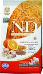 Farmina N&D Low Grain Codfish & Orange Adult 12 кг./Фармина сухой корм для собак Спельта, овес, треска, апельсин.