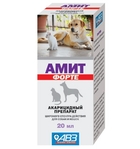 Амит Форте/Акарицидный препарат для ушей собак и кошек 20 мл