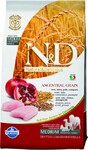 Farmina N&D Low Grain Chicken & Pomegranate Adult 12 кг./Фармина сухой корм для собак Спельта, овес, курица, гранат.