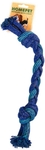 HOMEPET SEASIDE 36 см игрушка для собак канат с двумя узлами сине-голубой 