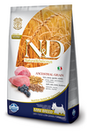Farmina N&D Low Grain Dog Lamb & Blueberry Puppy Mini 800 гр./Фармина сухой корм для щенков мелких пород  Ягненок и черника