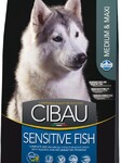 Farmina Cibau Sensitive Fish Medium & Maxi 2,5 кг./Фармина Сибау Полнорационный и сбалансированный корм для взрослых собак. Снижает риск развития аллергических реакций.