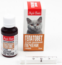 Гепатовет//суспензия для лечения печени у кошек 35 мл