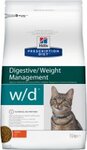 Hills Prescription Diet w/d 1,5 кг./Хиллс сухой корм для кошек с сахарным диабетом, при запорах, колитах, контроль веса