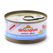 Консервы для кошек Almo Nature Legend 70 гр., Морепродукты (75% мяса)