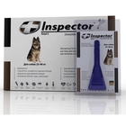Inspector//капли для собак 25-40кг от внешних и внутренних паразитов