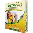 Green Fort//ОшейникБио для собак мелких пород от блох 35 см