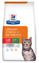 Хиллс Диета кош сух 1,5кг с/d Urinary Stress+Metabolic для коррекции веса + урология/
