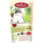 Berkley 100 гр./Беркли Консервы для кошек Индейка с ягненком и ягодами №4