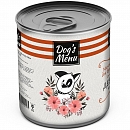 Dog`s Menu 340 гр./Консервы для собак Деволяй из птицы