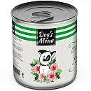 Dog`s Menu 340 гр./Консервы для собак Хаггис из Ягненка и риса