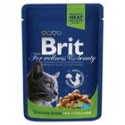Brit Premium 100 гр./Брит премиум Влажный корм для кошек Курица" премиум для кастрированных котов и стерилизованных кошек