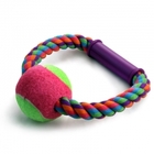 Triol/Игрушка  для собак Верёвка-кольцо с ручкой, мяч/0124XJ