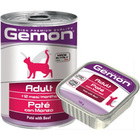 Gemon Adult Pate with Beef 400 гр./Гемон Консервы для кошек паштет говядина