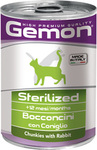 Gemon Sterilized Chunkies with Rabbit 415 гр./Гемон Консервы для стерилизованных кошек кусочки с кроликом
