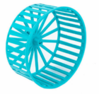 HOMEPET колесо D 14 см для грызунов пластиковое без подставки бирюзовое