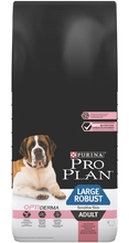 Pro Plan OPTI Health Large Robust Adult 14кг./Проплан сухой корм для собак Крупных Пород с Мощным Телосложением с Чувствительной Кожей Лосось и Рис