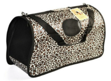 HOMEPET Леопард 45 см х 22 см х 26 см сумка-переноска для животных