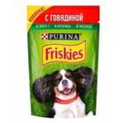 Friskies 85 гр./Консервы  для взрослых собак c говядиной в подливе