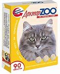 Доктор ЗОО//витамины для кошек со вкусом сыра 90 таб.