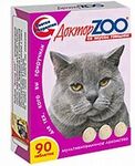Доктор ЗОО//витамины для кошек со вкусом говядины 90 таб.