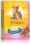 Friskies Junoir 400 гр./Фрискис сухой корм для котят с курицей, морковью и молоком