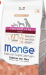 Monge Dog для собак всех пород лосось с рисом 2,5 кг
