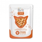 Brit Care 80гр./Брит Каре Суперпремиальный влажный корм для кошек  Курица и сыр